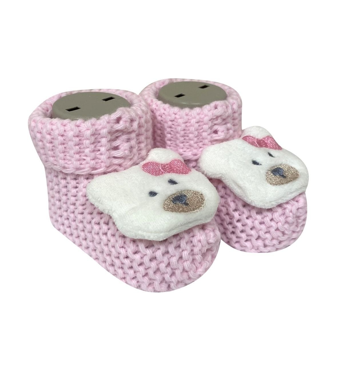 AyBaby AY612 Bebek Triko Patik - Pembe