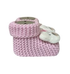 AyBaby AY612 Bebek Triko Patik - Pembe