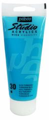 Studio Akrilik Boya - Turquoise Blue - 100ml - N:30