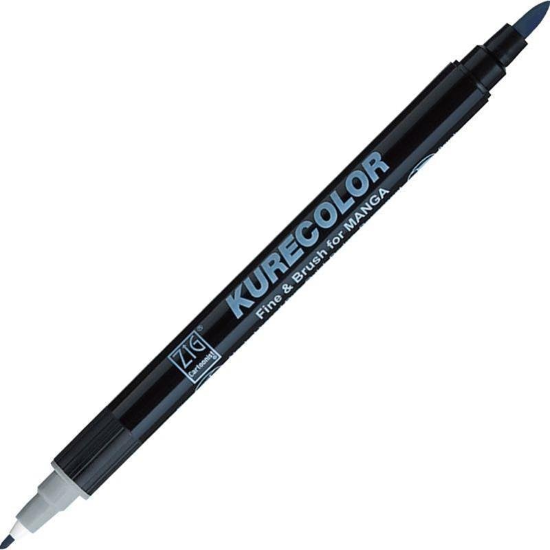 Kurecolor Fine&Brush For Manga Çift Taraflı Kalem N:823 Dawn Gray