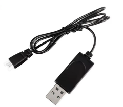 Sertec 3.7v Li-ion 51005-2p Soket Drone Bataryası Usb Şarj Kablosu