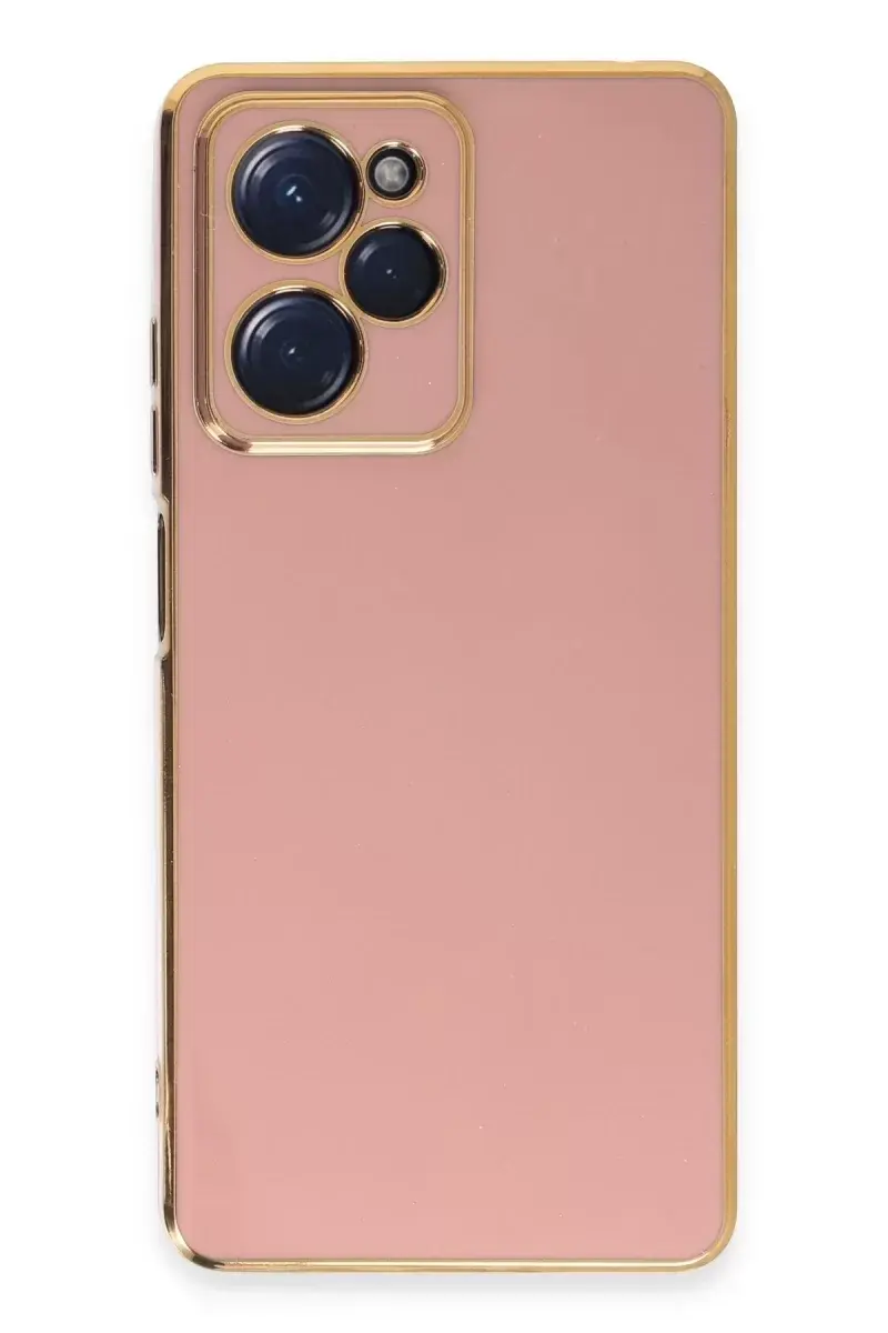 Newface Xiaomi Poco X5 Pro 5g Kılıf Volet Silikon - Pembe