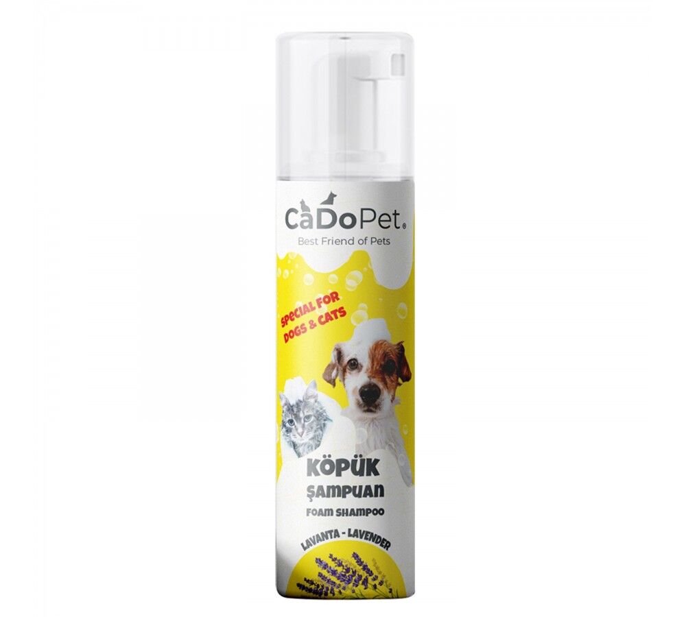 Cado Pet Lavanta Kokulu Kedi Köpek Köpük Şampuan 225 ml