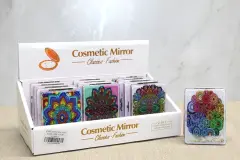 Mandala Desenli Hareketli Sulu El Aynası - Model 2