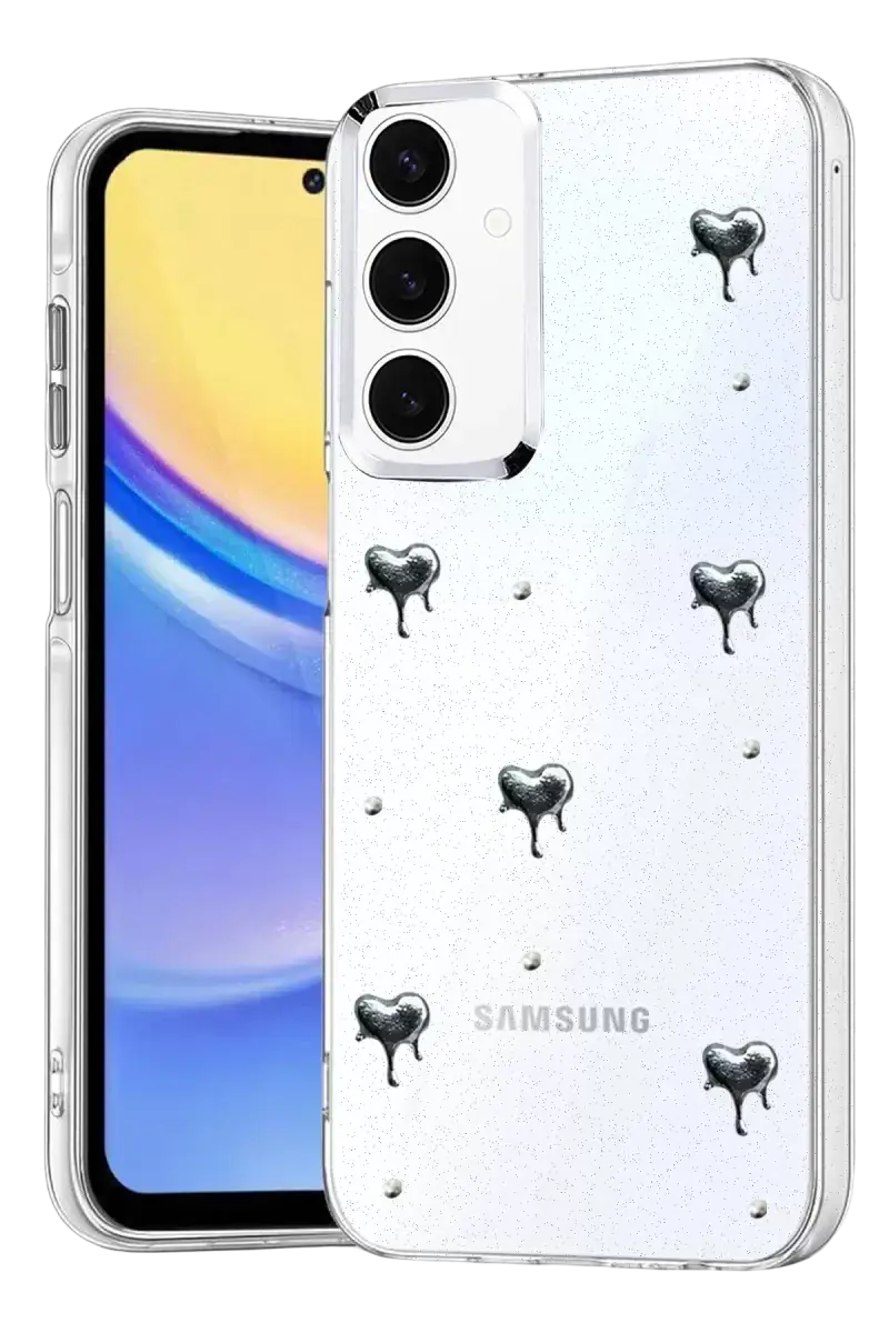 Newface Samsung Galaxy A35 5g Fiyonk Desenli Kapak - Desen 3