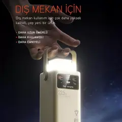 Powerway Pd50 50.000mah 22.5w Süper Hızlı Şarjlı Powerbank
