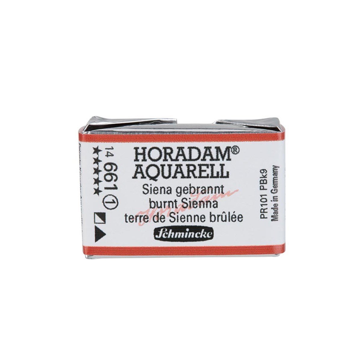 Horadam Artist Tam Boy Tablet Suluboya - Burnt Sienna - Seri 1