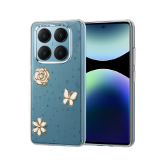 Xiaomi Redmi Note 14 Pro 4g Fiyonk Desenli Kapak - Desen 10