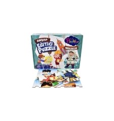 Onyıl Oyuncak 48 Parça Eğitici Ahşap Eğitici Puzzle Meslekler ONY-06
