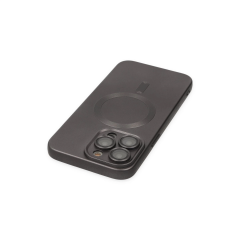 İphone 13 Pro Kılıf Moshi Lens Magneticsafe Silikon - Füme