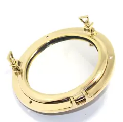 Lumbuz Pirinç Ayna 18 Cm