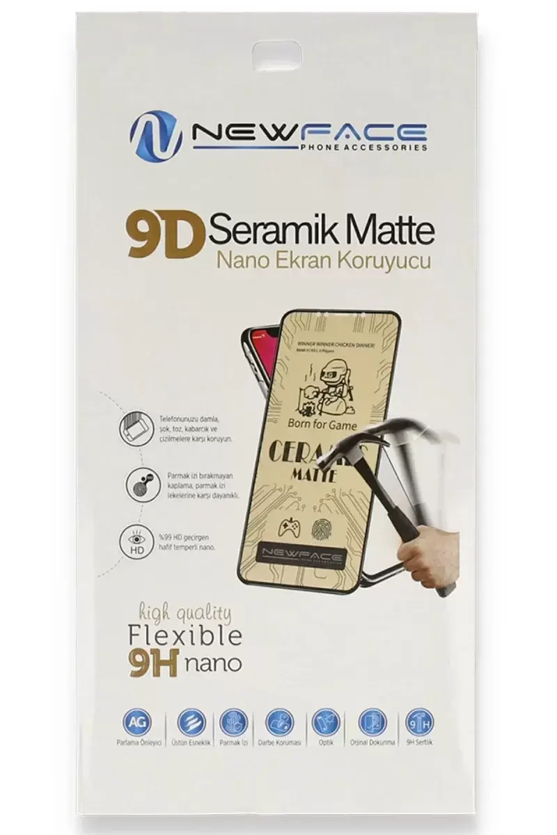 Newface Vivo Y16 Mat Seramik Nano Ekran Koruyucu