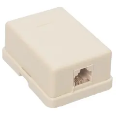 Powermaster Tekli Telefon Kutusu 6p/2c