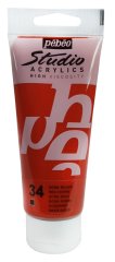 Studio Akrilik Boya - Red Ochre - 100ml - N:34
