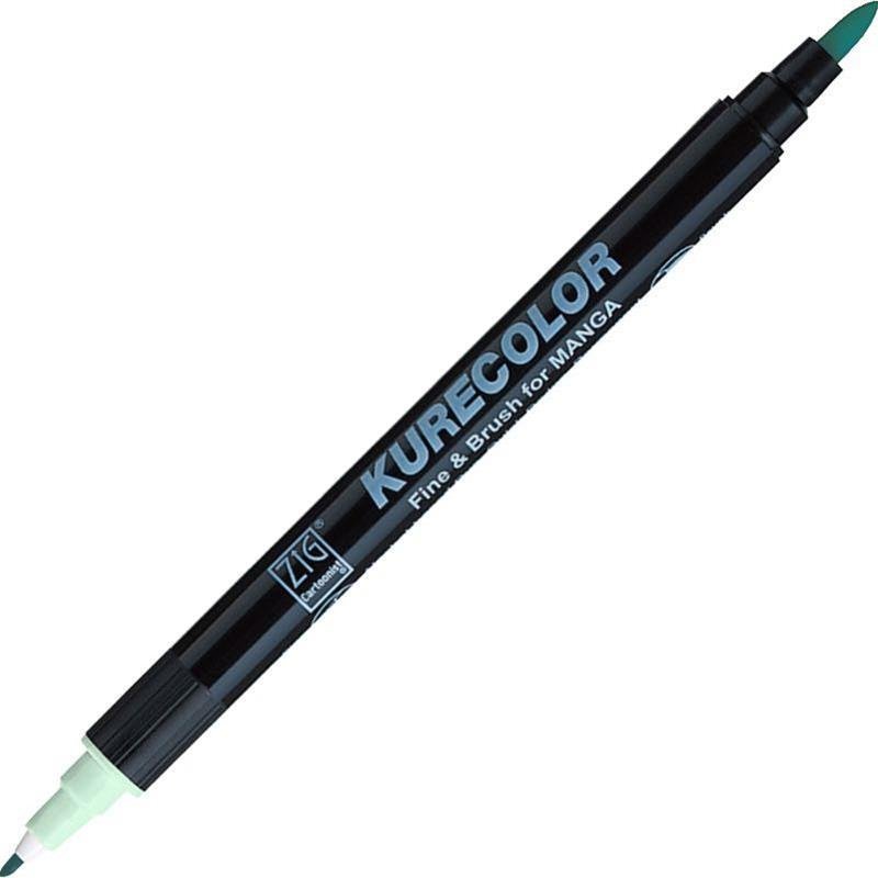 Kurecolor Fine&Brush For Manga Çift Taraflı Kalem N:531 Pale Aqua