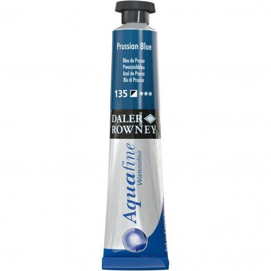 Aquafine Tüp Suluboya 8ml N:135 Prussian Blue