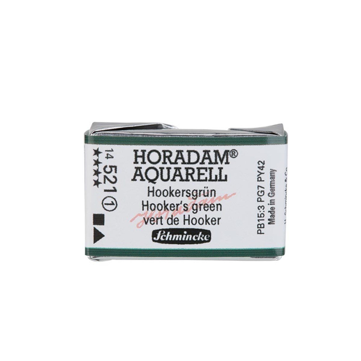 Horadam Artist Tam Boy Tablet Suluboya - Hooker's Green - Seri 1