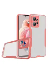 Newface Xiaomi Redmi Note 12 4g Kılıf Platin Silikon - Pembe