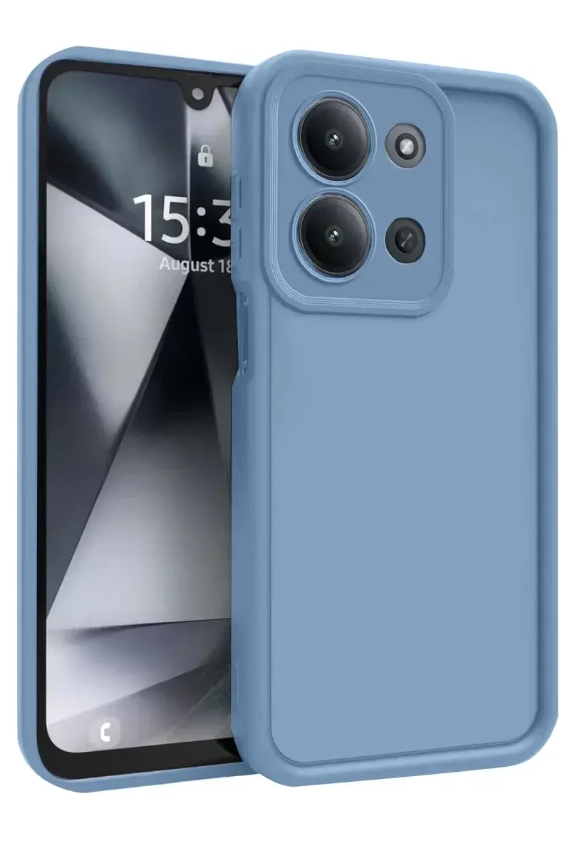 Newface Xiaomi Redmi 15c 4g Viera Silikon - Mavi