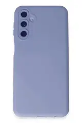 Newface Samsung Galaxy M34 5g Kılıf Nano İçi Kadife Silikon - Lila