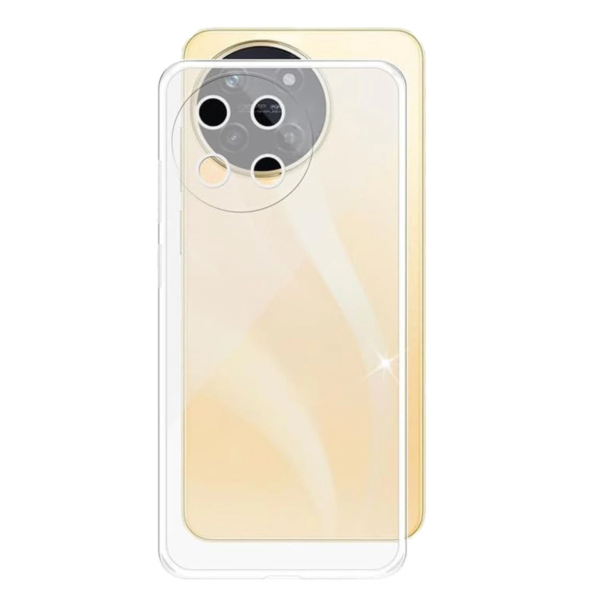Realme 11 Kılıf Lüx Şeffaf Silikon