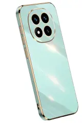 Newface Xiaomi Redmi Note 14 Pro 5g Kılıf Volet Silikon - Açık Yeşil
