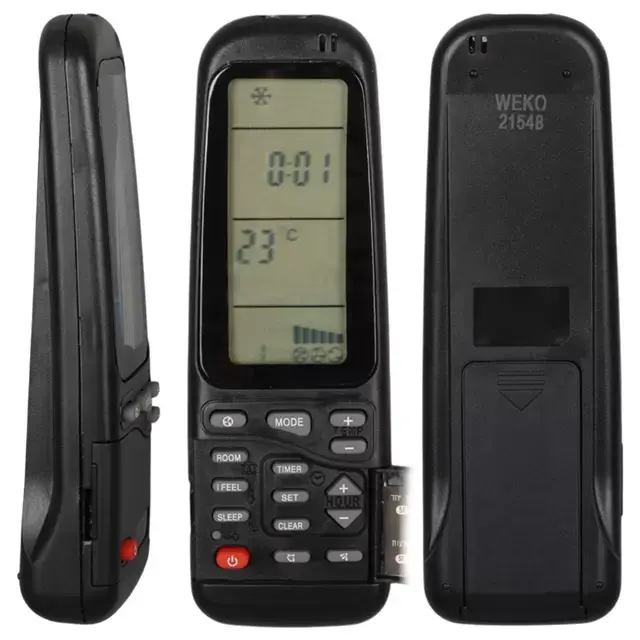 Electra Rc-3ı-1 / Siemens E-nr S1zkı12105/01 Siyah Klima Kumandası