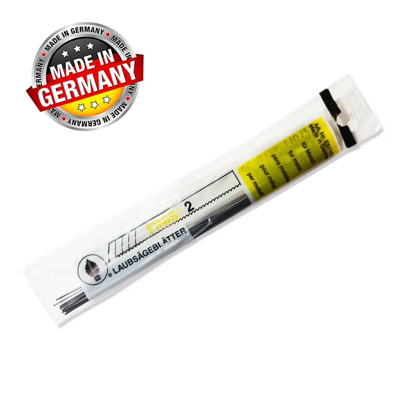 Finis Düz Hassas Metal Kıl Testere Ağzı No:1 - 144 Adet