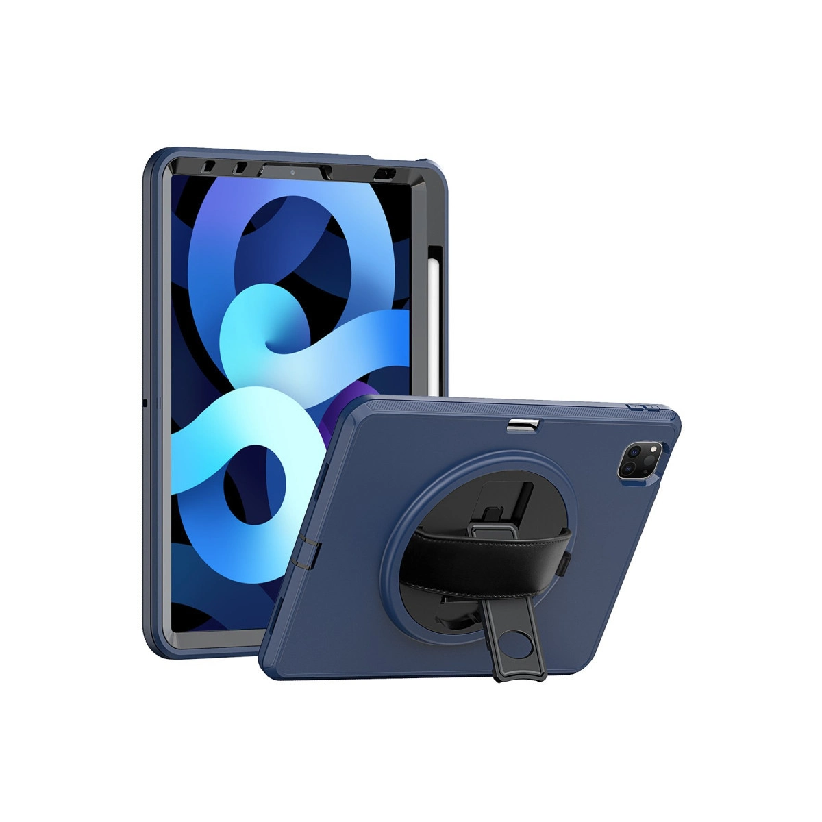 İpad Pro 11 (2018) Kılıf Hand Strap Tablet Kılıfı - Lacivert