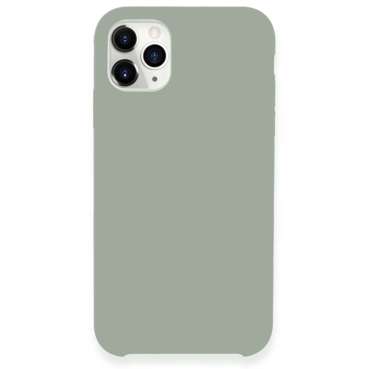 İphone 11 Pro Max Kılıf Lansman Legant Silikon - Açık Gri