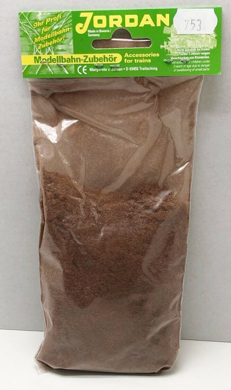 Maket Toz Çim Sünger N:753 GRASFASER BRAUN