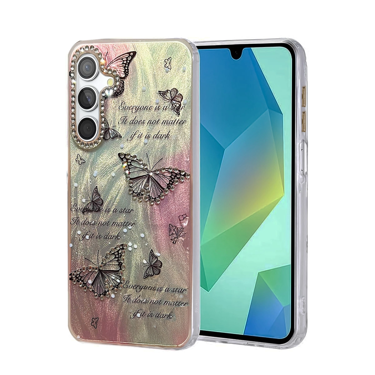 Samsung Galaxy A54 5g Kılıf Blade Aynalı Desenli Kapak - Desen 6