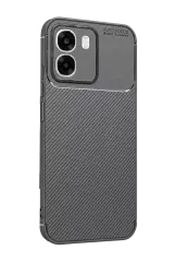 Newface Oppo Oppo A6t 5g Auto Focus Karbon Kapak - Gri