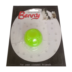 Benny Köpek Oyuncağı Sert Top 5 cm Neon Yeşil