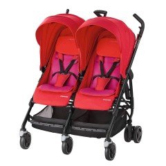 Maxi-Cosi Dana For2 İkiz Bebek Arabası / Red Orchid