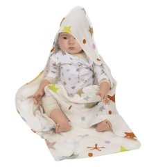 Sevi Bebe Hassas Bebek Havlusu - Uzay Desen