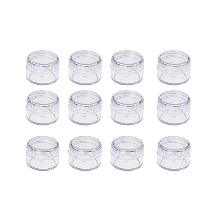 Kapaklı Boş Şişe - Plastik - 2X2,8cm