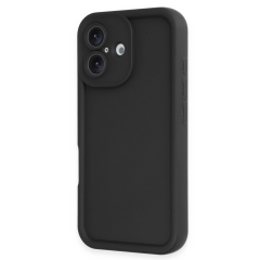 İphone 16 Kılıf Viera Silikon - Siyah