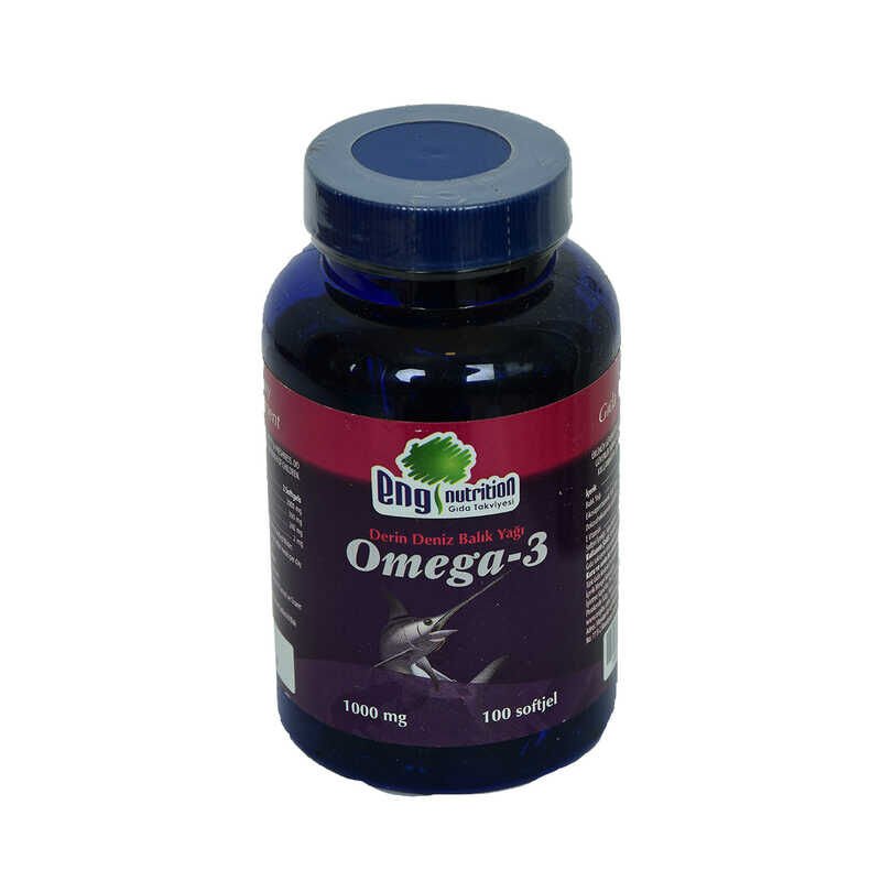 Omega 3 Derin Deniz Balık Yağı 1000 Mg 100 SoftJel Kapsül