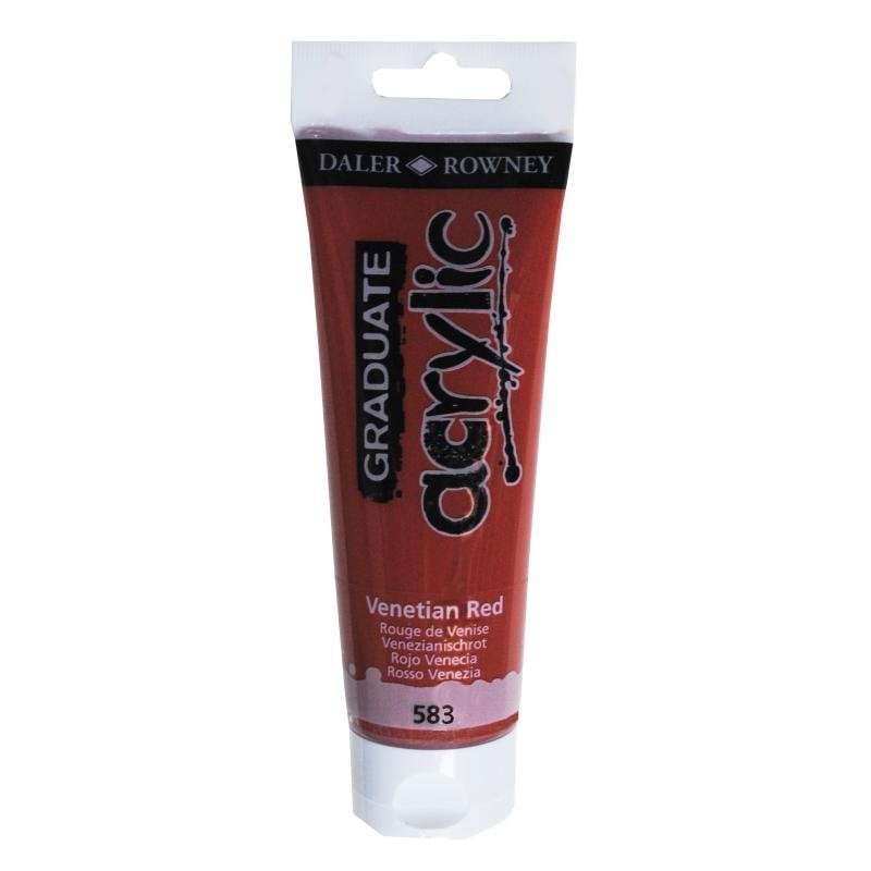 Graduate Akrilik Boya 120ml 583 Venetian Red