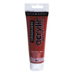Graduate Akrilik Boya 120ml 583 Venetian Red