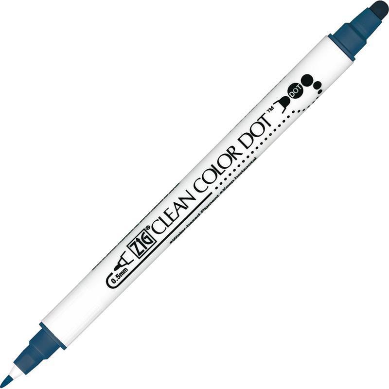 Clean Color Dot 0,5 mm Çift Uçlu TC-6100 034 Denim