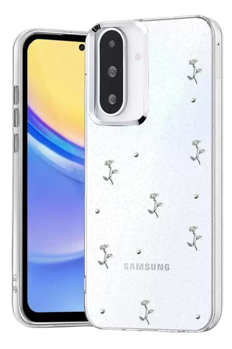 Newface Samsung Galaxy A26 Fiyonk Desenli Kapak - Desen 4