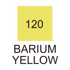 Kurecolor Fine&Brush For Manga Çift Taraflı Kalem N:120 Barium Yellow