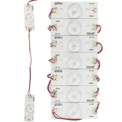 3 Volt Tek Kablolu Birbirine Bağlı Led (7'li Poşet)