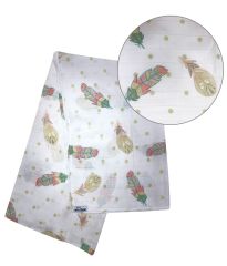 Sevi Bebe Müslin Battaniye 120x100cm - Tüy Desen