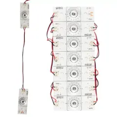 6 Volt Tek Kablolu Birbirine Bağlı Led