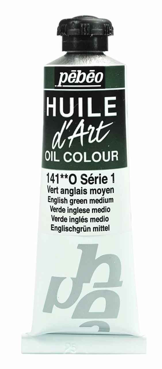 Huile Dart Yağlıboya - 37ml - English Green Medium - S1 - 141