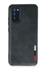 Newface Samsung Galaxy A03s Kılıf Loop Deri Silikon - Lacivert
