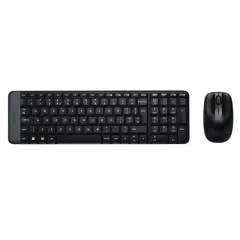 Logitech Mk220 Q Tr Siyah Kablosuz Klavye Mouse Set